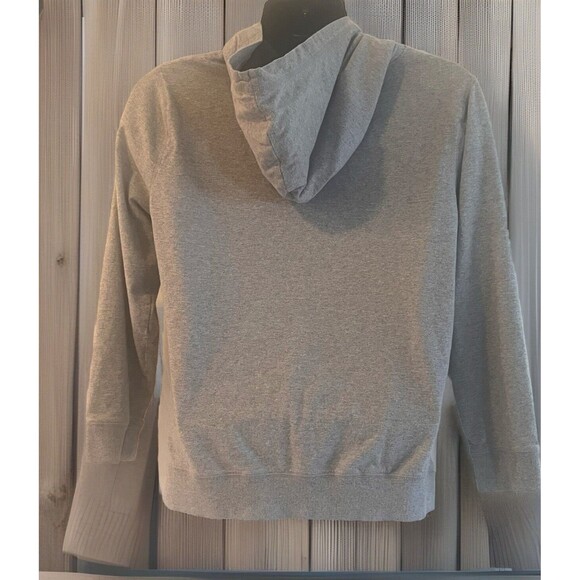 Tommy Hilfiger Color Block Lightweight Hoodie Kids XL Gray Y2K Nautical Academia - Picture 2 of 6